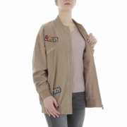 A?bergangsjacke - Emma & Ashley   bej dama
