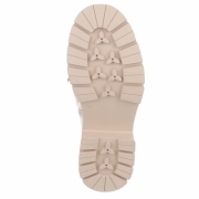 SchnA?rstiefel - beigepu dama