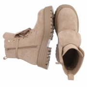 SchnA?rstiefeletten - bej dama