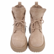 SchnA?rstiefeletten - bej dama