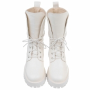 SchnA?rstiefeletten - alb dama