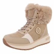 SchnA?rstiefeletten - kaki dama