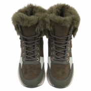 SchnA?rstiefeletten - verde dama