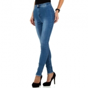 Jeans talie inalta - Daysie   albastru dama