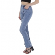 Blugi evazati Laulia - L.albastru dama