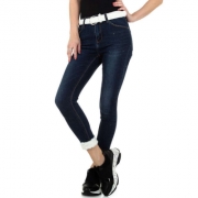 Blugi M.Sara denim - albastru dama