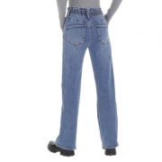 Blugi Relaxed Fit Laulia - albastru dama