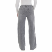 Blugi Relaxed Fit Laulia - gri dama