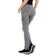 Blugi Skinny Colorful Premium - gri dama