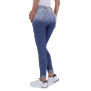 Blugi Skinny Gollop - albastru dama