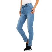 Blugi Skinny M.Sara - albastru dama