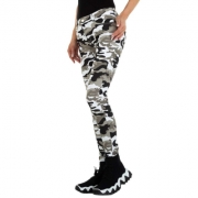 Blugi Skinny M.Sara - camuflaj dama