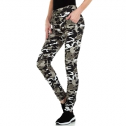 Blugi Skinny Mila denim - camuflaj dama