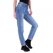 Blugi drepti Laulia - albastru dama