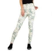 Blugi talie inalta - Daysie   verde dama