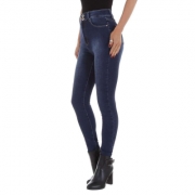 Blugi talie inalta GALLOP - DK.albastru dama