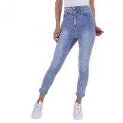 Blugi talie inalta Gallop - L.albastru dama