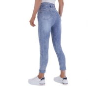 Blugi talie inalta Gallop - L.albastru dama