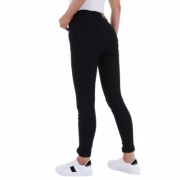 Blugi talie inalta Gallop - negru dama