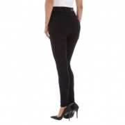 Blugi talie inalta GALLOP - negru dama