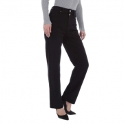 Blugi talie inalta Laulia - negru dama