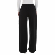 Blugi talie inalta Laulia - negru dama