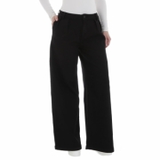 Blugi talie inalta Laulia - negru dama