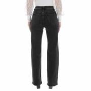Blugi talie inalta Laulia - negru dama