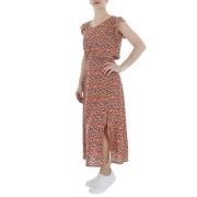 Bluza cu imprimeu - portocaliu dama