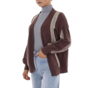 Cardigan alb ICY marime universala - maro inchis dama