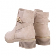 Cizme clasice - beigesuede dama
