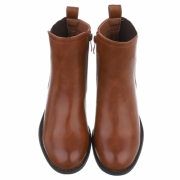 Ghete model clasic fara toc - bej dama