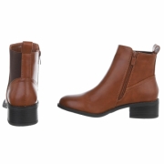 Ghete model clasic fara toc - bej dama