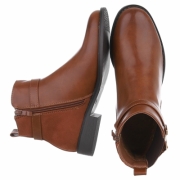 Ghete model clasic fara toc - bej dama