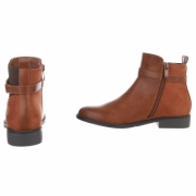 Ghete model clasic fara toc - bej dama