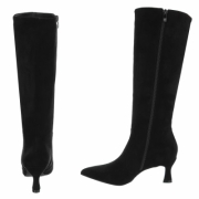 Cizme clasice - blacksuede dama