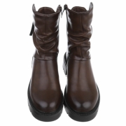 Cizme clasice - brownpu dama