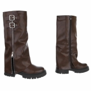 Cizme clasice - brownpu dama