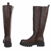 Cizme clasice - brownpu dama
