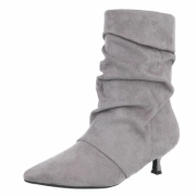 Cizme clasice - graysuede dama