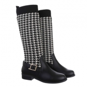 Cizme clasice - negru dama
