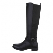 Cizme fara toc - negru dama