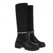 Cizme clasice - negru dama