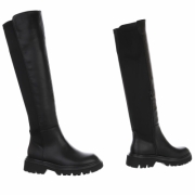 Cizme clasice - negru dama
