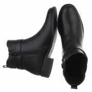 Ghete fara toc - negru dama