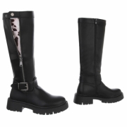 Cizme clasice - negru dama