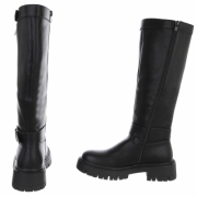 Cizme clasice - negru dama