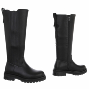 Cizme clasice - negru dama