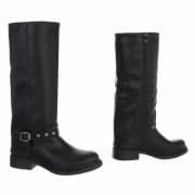 Cizme clasice - negru dama
