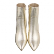 Botine cu toc cui - auriu dama